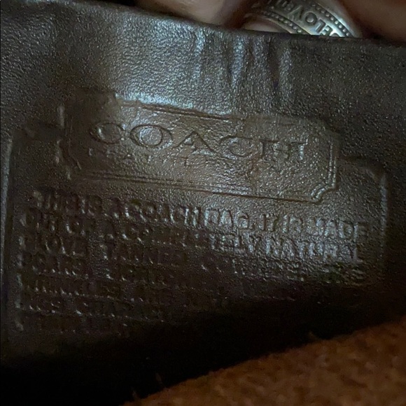 Vintage 80s Dark Brown Coach Bag - Picture 8 of 8